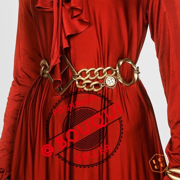 ZARA LIMITED EDITION LEATHER LARGE BUCKLE BELT - Picture 4 of 7